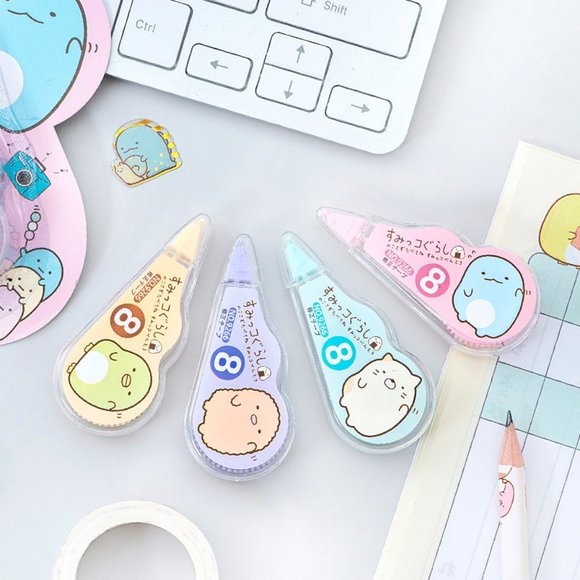 Sumikko Gurashi White Out Correction Tape - 4pcs - Picture 1 of 7